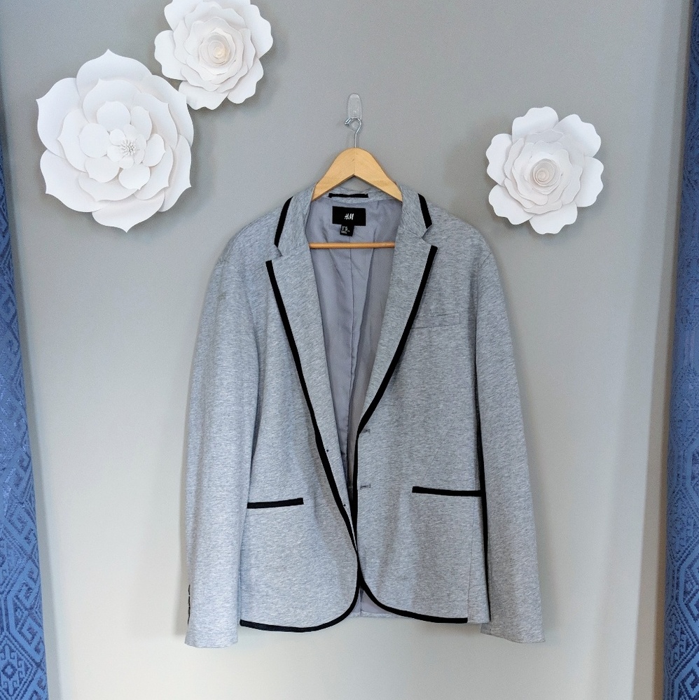 H&M Men's Super Comfy Contrast Blazer🖤